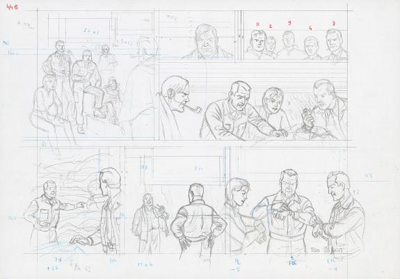 Ted Benoit - Blake et Mortimer, L'&Eacute;trange Rendez-vous, Illus