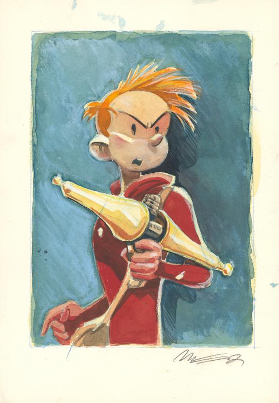 Jos&eacute; Luis Munuera - Spirou et Fantasio, Aux sources du Z, Il
