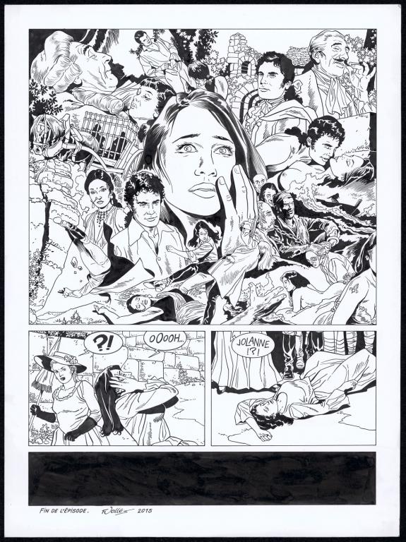 Francis Vall&egrave;s - Rani, Sauvage, Planche originale n&deg;46, page