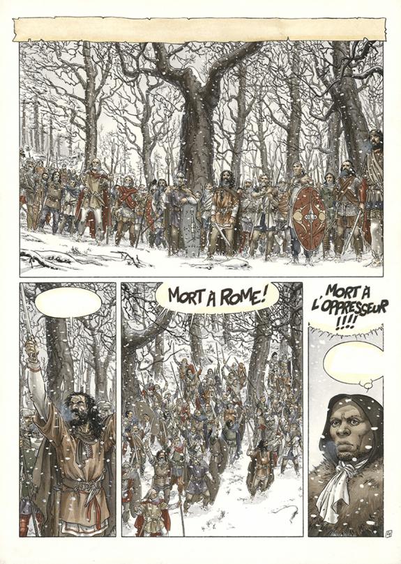 J&eacute;r&eacute;my - Murena, Vie des feux, Mise en couleur originale de 