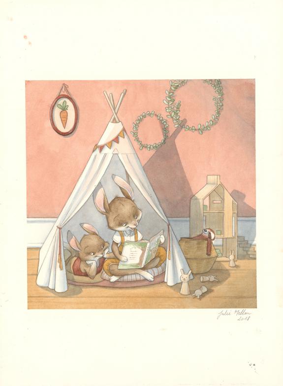 Julie Mellan - Illustration originale in&eacute;dite 