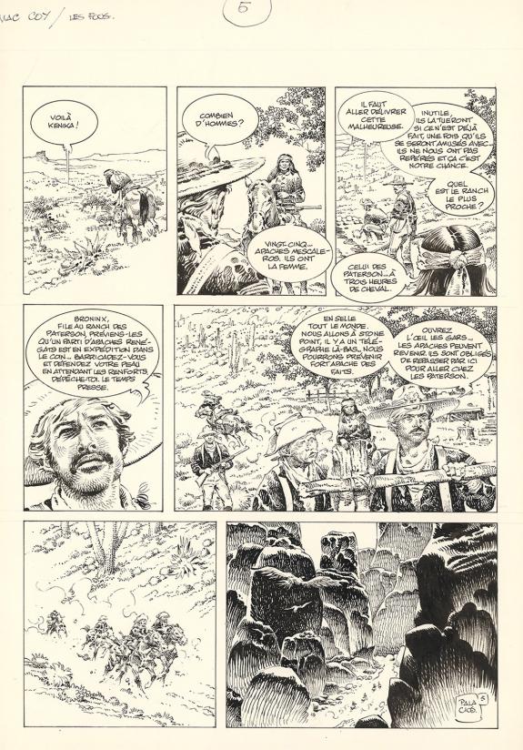 Antonio Hernandez Palacios - Mac Coy, Le D&eacute;sert des fous, Pl