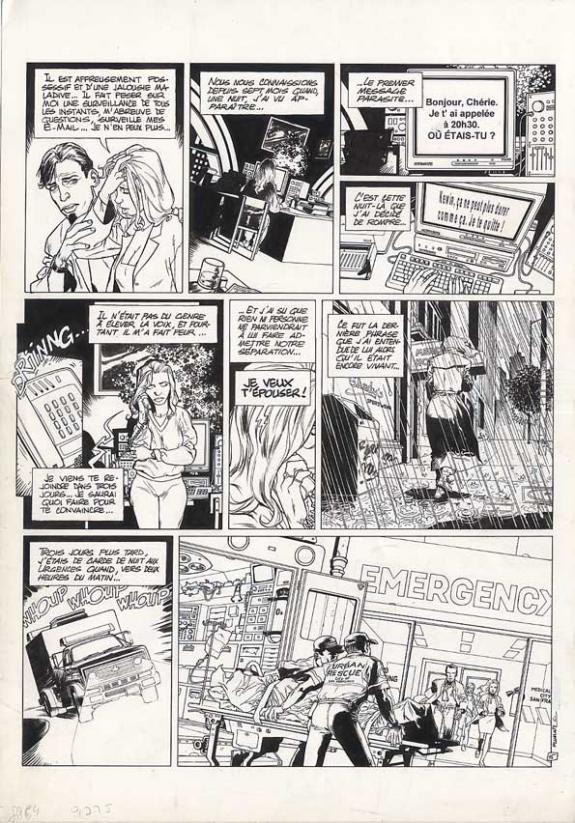 Claude Plumail - Le Cybertueur, Pour l'amour de Joan, Planch