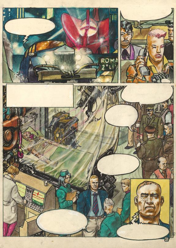 Tanino Liberatore - RanXerox, Amen !, Planche originale n&deg;11