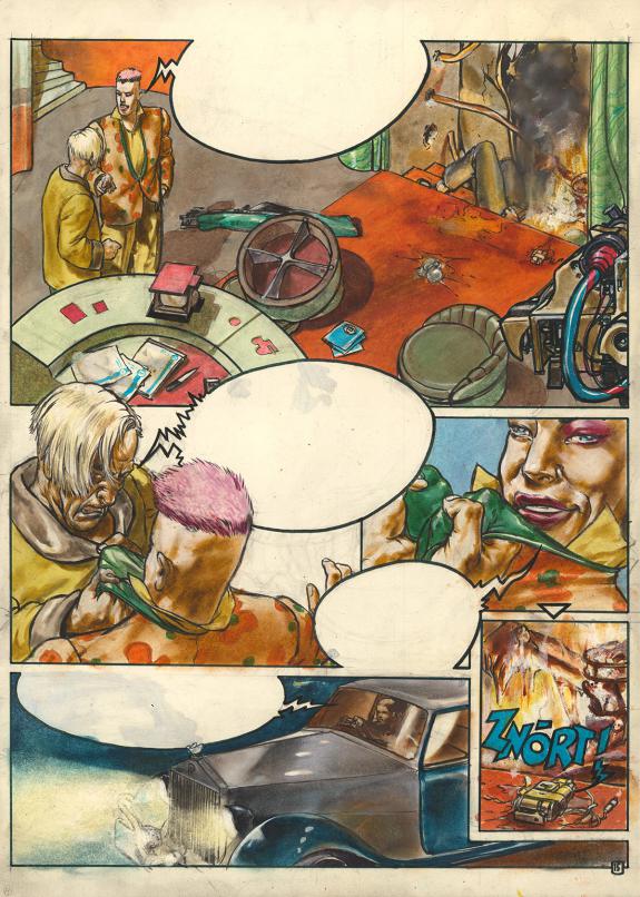 Tanino Liberatore - RanXerox, Amen !, Planche originale n&deg;15