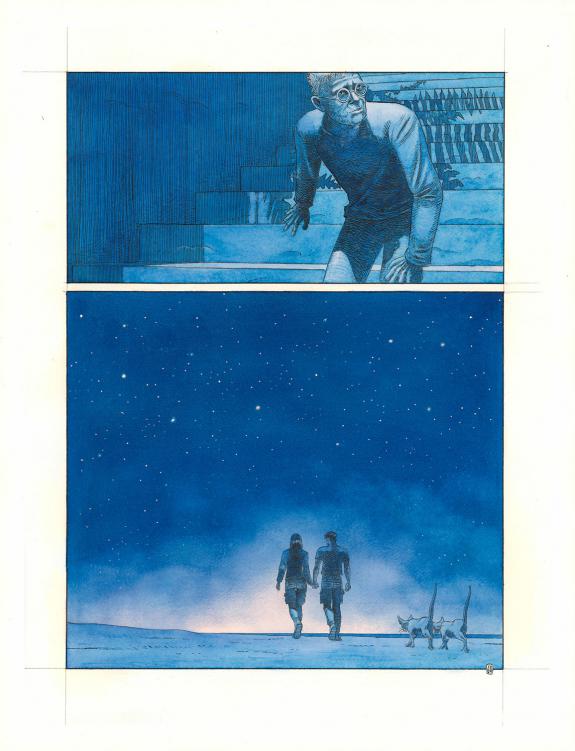 Christophe Dubois - TERRE, La Fin des Temps, Planche origina