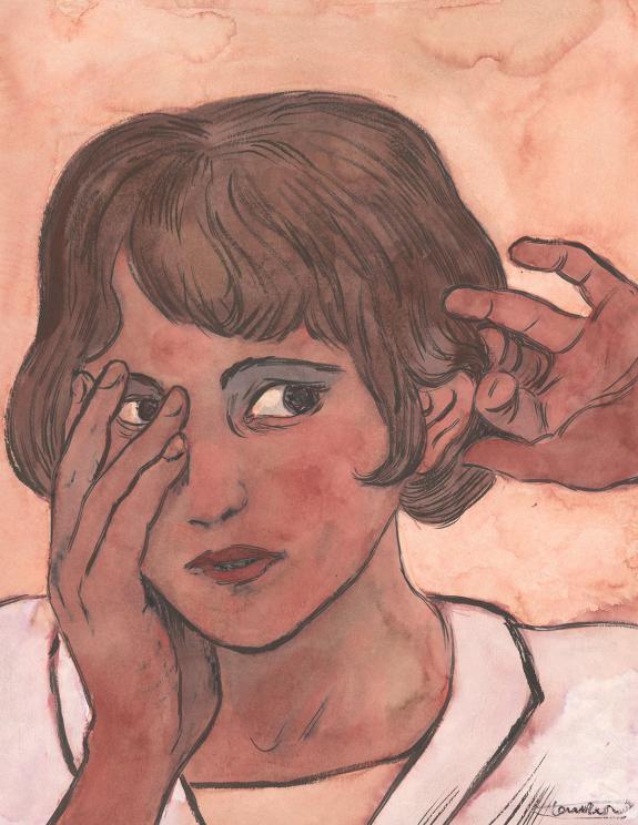 Cl&eacute;ment Oubrerie - &Agrave; mains nues, Illustration originale r&eacute;al