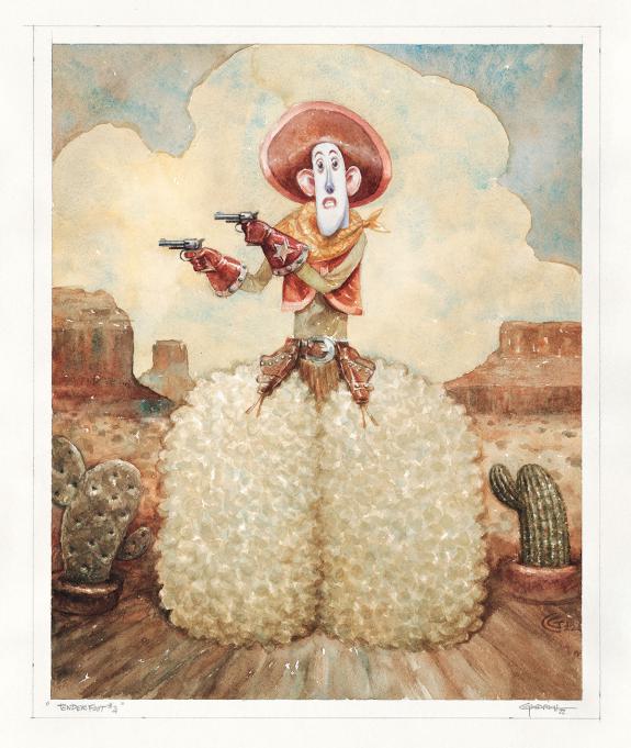 Carter Goodrich - WESTERN!, Tenderfoot #2, couverture origin