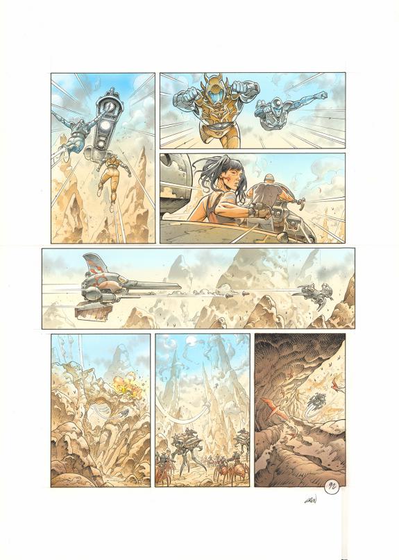 Grun - Space Relic Hunters, Planche originale n&deg;092