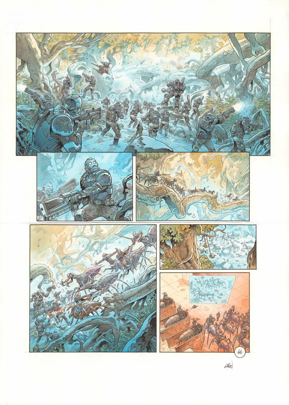 Grun - Space Relic Hunters, Planche originale n&deg;066