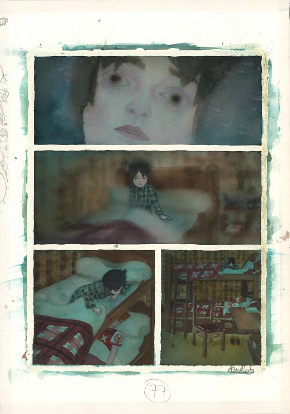 David Sala - Le Poids des h&eacute;ros, Planche originale n&deg; 77