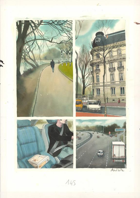 David Sala - Le Poids des h&eacute;ros, Planche originale n&deg; 145