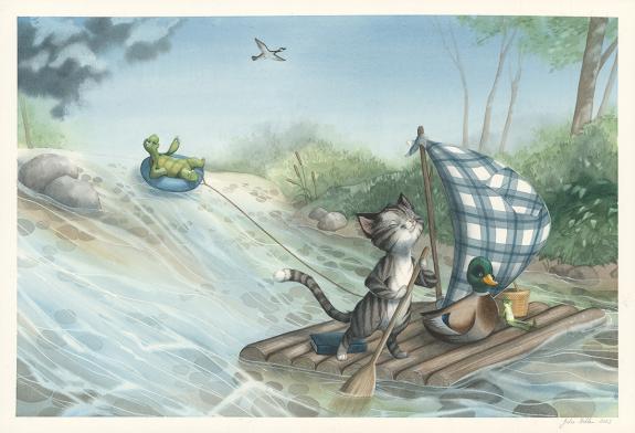 Julie Mellan - Les belles histoires de grand-m&egrave;re au jardin,