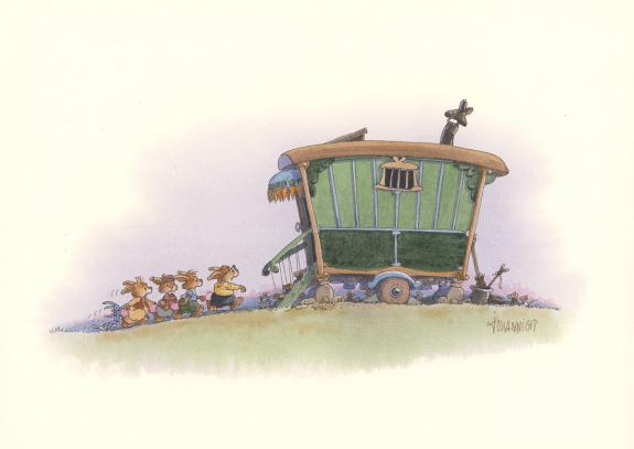 Lo&iuml;c Jouannigot - La Famille Passiflore , La Le&ccedil;on de peintu