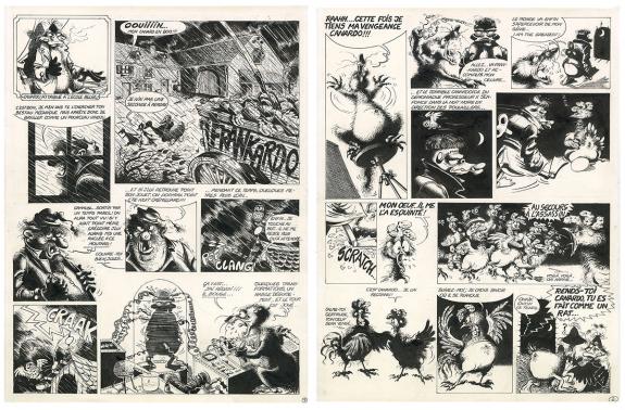 Benoît Sokal - Une enquête de l'Inspecteur Canardo, Première