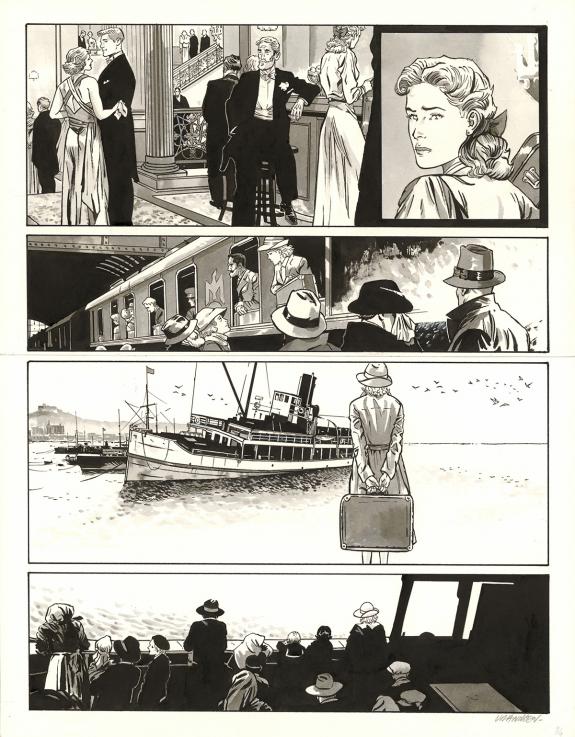 Bernard Vrancken - Les Enfants du ciel, Planche originale n&deg;