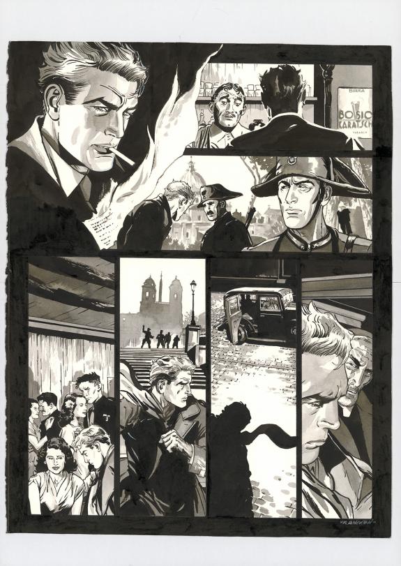 Bernard Vrancken - Les Enfants du ciel, Planche originale n&deg;