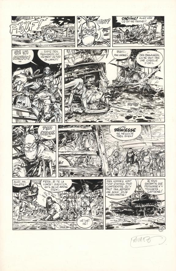 Thomas Allart - Pandora, Les flibustiers du grand fleuve, Pl