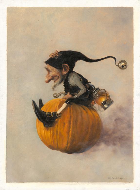 Jean-Baptiste Monge - &Agrave; la recherche de F&eacute;erie, Peinture &agrave; l