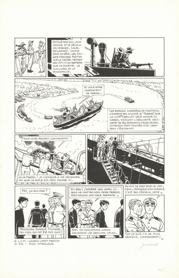 Patrick Jusseaume - Planche originale n&deg;21