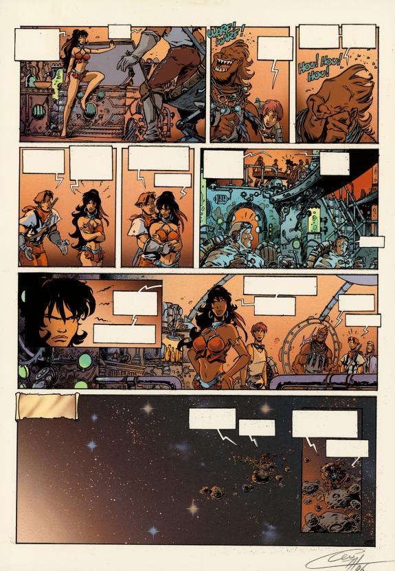 Guth&Tarquin - Lanfeust des &Eacute;toiles, Un, deux ... Troy, Mise