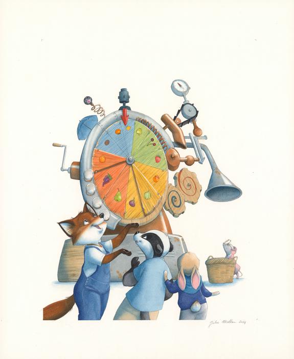 Julie Mellan - Les G&eacute;niales inventions de L&eacute;onard le renard,