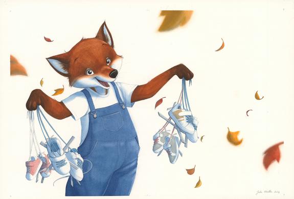 Julie Mellan - Les G&eacute;niales inventions de L&eacute;onard le renard,