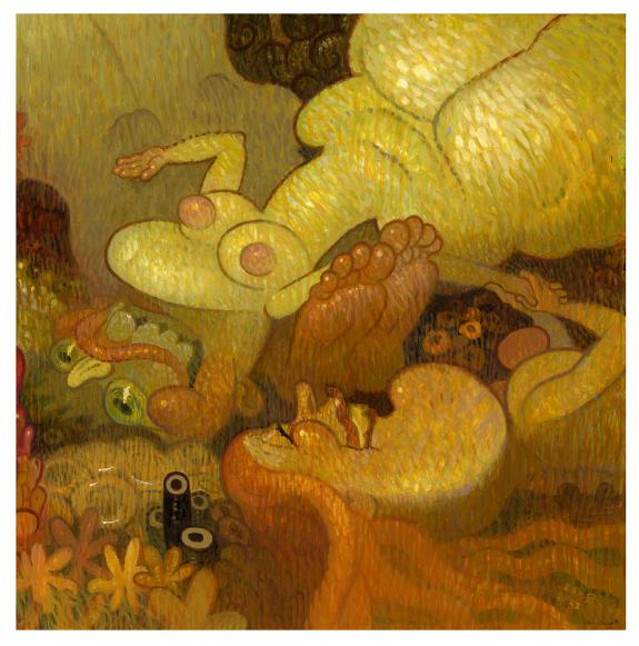 Dave Cooper - Four D
Peinture r&eacute;alis&eacute;e en 2022