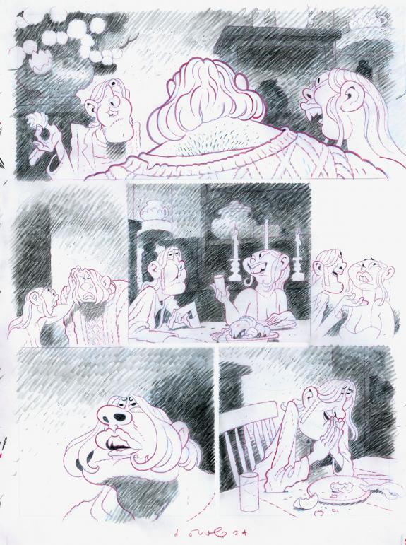 Dave Cooper - Dog Head, L'Architecte ?&nbsp;partie 1
Planche orig