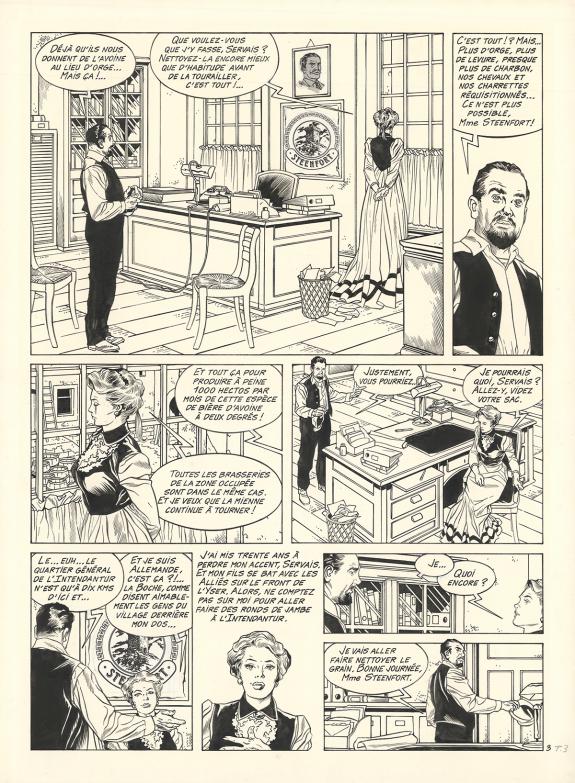 Francis Vall&egrave;s - Les Ma&icirc;tres de l'orge, Adrien, 1917, Planch