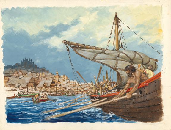 Pierre Joubert - La Vie priv&eacute;e des Hommes, Au Temps des Viki