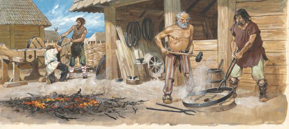 Pierre Joubert - La Vie priv&eacute;e des Hommes, Au Temps des Viki