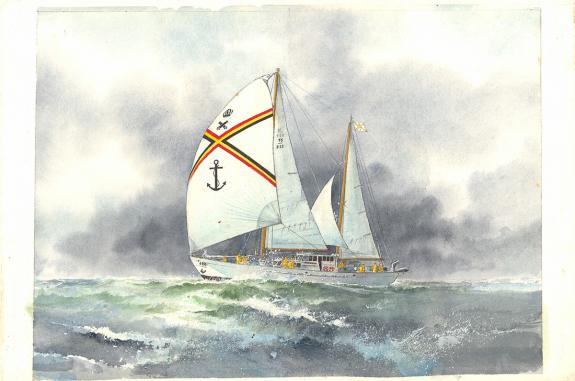 William Vance - Illustration originale