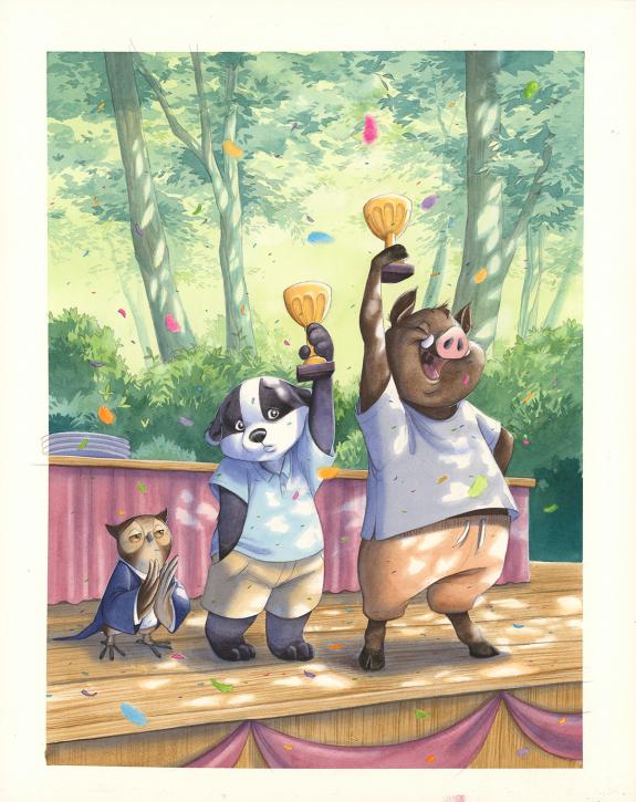 Julie Mellan - Les G&eacute;niales inventions de L&eacute;onard le renard,