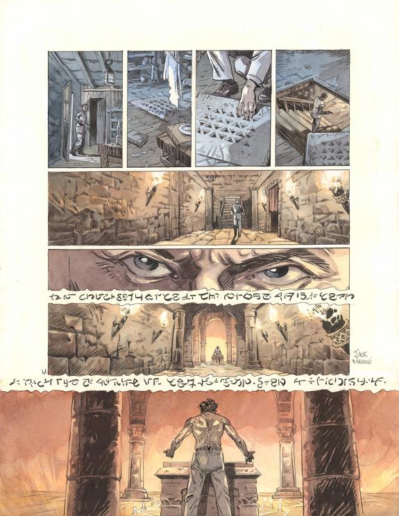 Jack Manini - Necromancy, Livre II, Planche originale n&deg;41