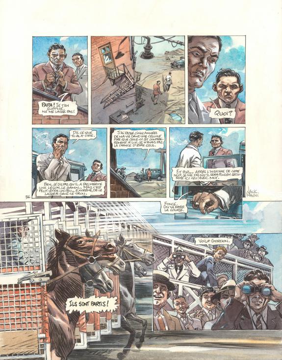 Jack Manini - Necromancy, Livre II, Planche originale n&deg;36