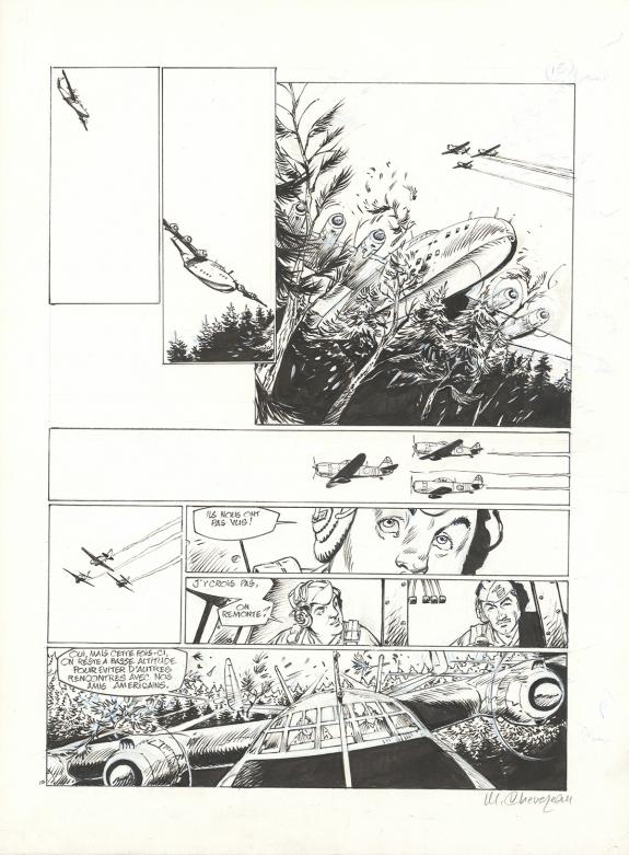 Michel CHEVEREAU - Bon Voyage ?, Planche originale n&deg;15