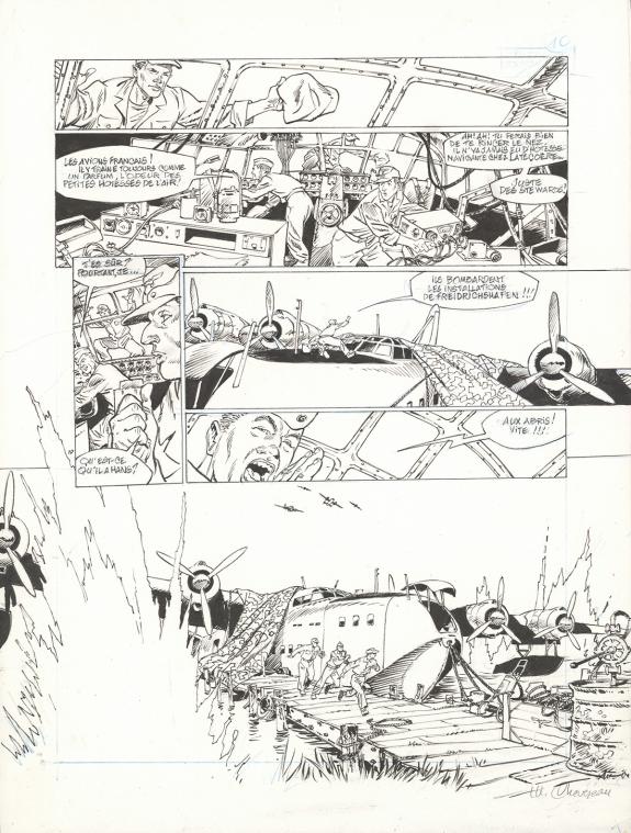 Michel CHEVEREAU - Bon Voyage ?, Planche originale n&deg;10