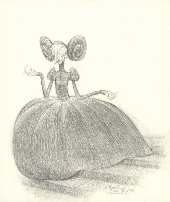 Carter Goodrich - Casting Call, Wicked Witch #68 (2020). Cha