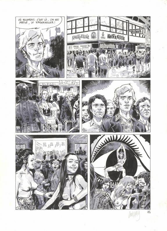 S&eacute;bastien Goethals - La Patrie des fr&egrave;res Werner, Planche or