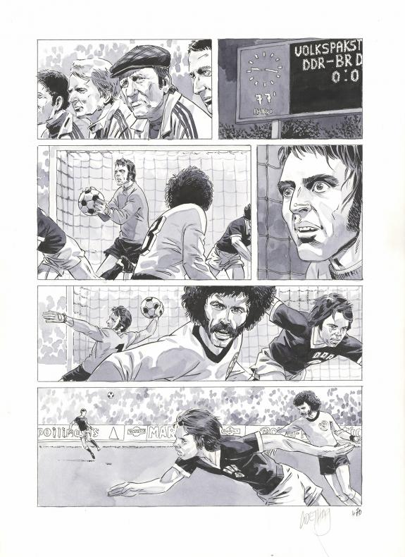 S&eacute;bastien Goethals - La Patrie des fr&egrave;res Werner, Planche or