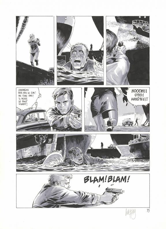 S&eacute;bastien Goethals - La Patrie des fr&egrave;res Werner, Planche or