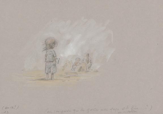 Claude K. Dubois - La Pyramide de Nola, Illustration origina