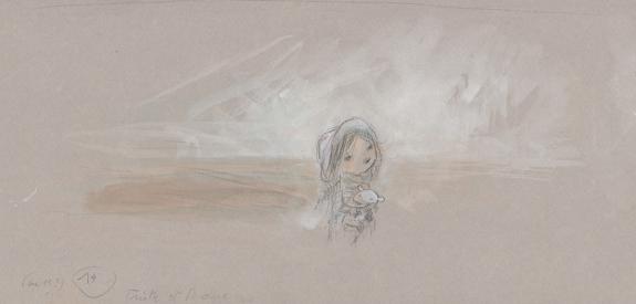 Claude K. Dubois - La Pyramide de Nola, Illustration origina