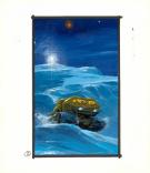 Manchu - Pochade de la couverture originale du roman Quantik