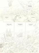 Olivier Roman - Sprague, Le Marin c&eacute;leste, Planche originale