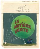 Will - Tif et Tondu, La Mati&egrave;re verte, Couverture originale 