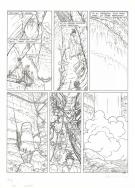 Ren&eacute; Sterne - Adler, La Jungle rouge, Planche originale n&deg;34