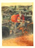 Christophe Dubois - Rockabilly, Illustration originale