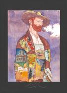 Gradimir Smudja - Vincent et Van Gogh, Illustration original